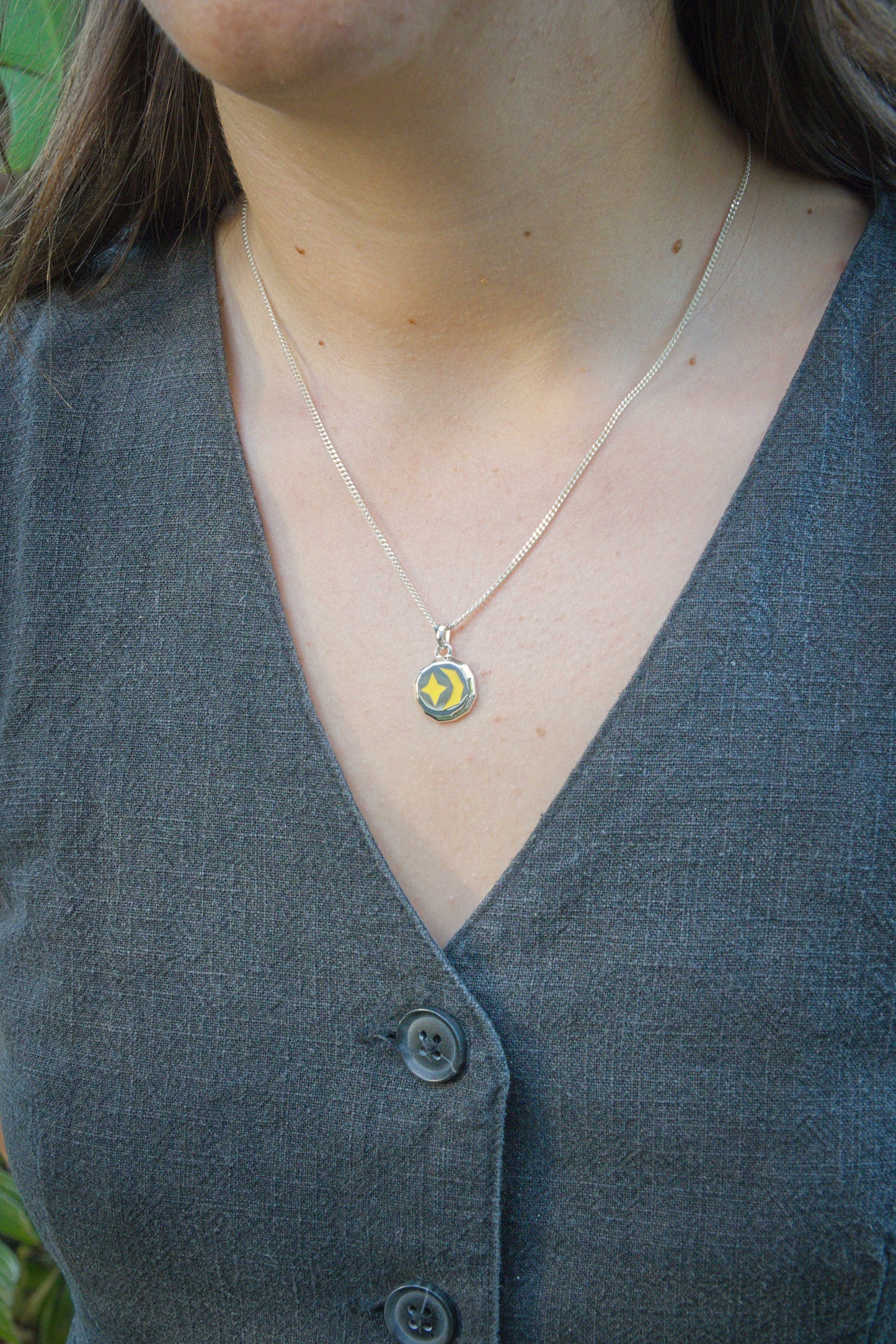 Cosmic Rune Pendant