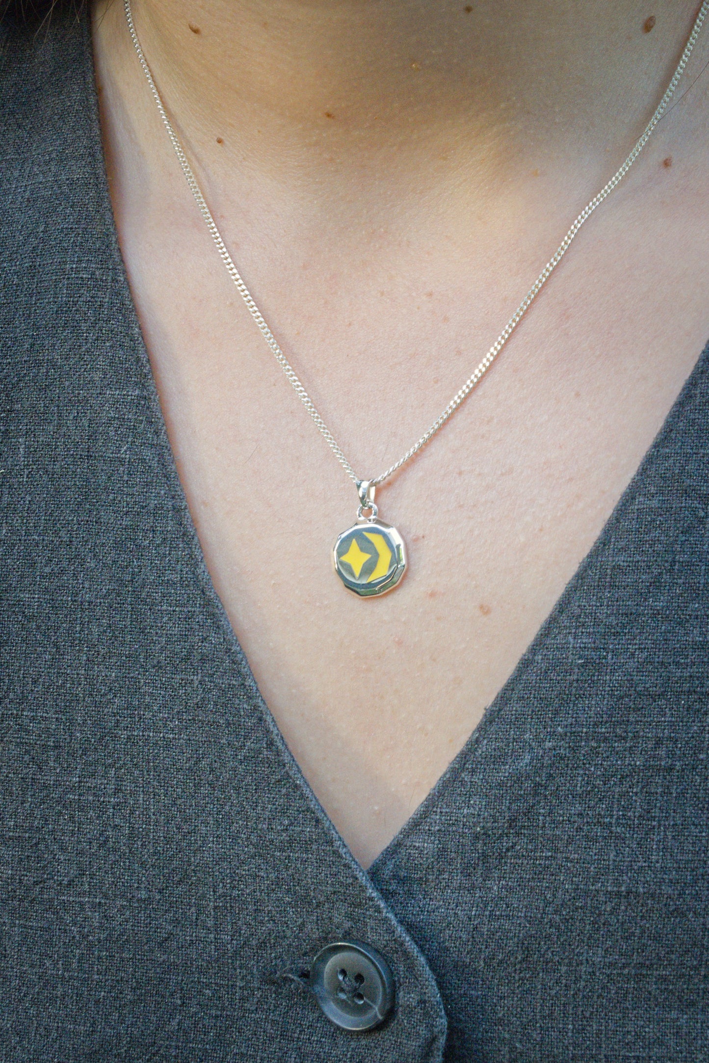 Cosmic Rune Pendant