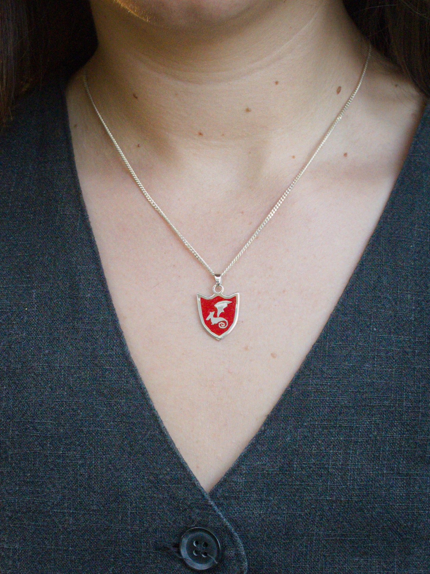 Dragon Kiteshield Pendant