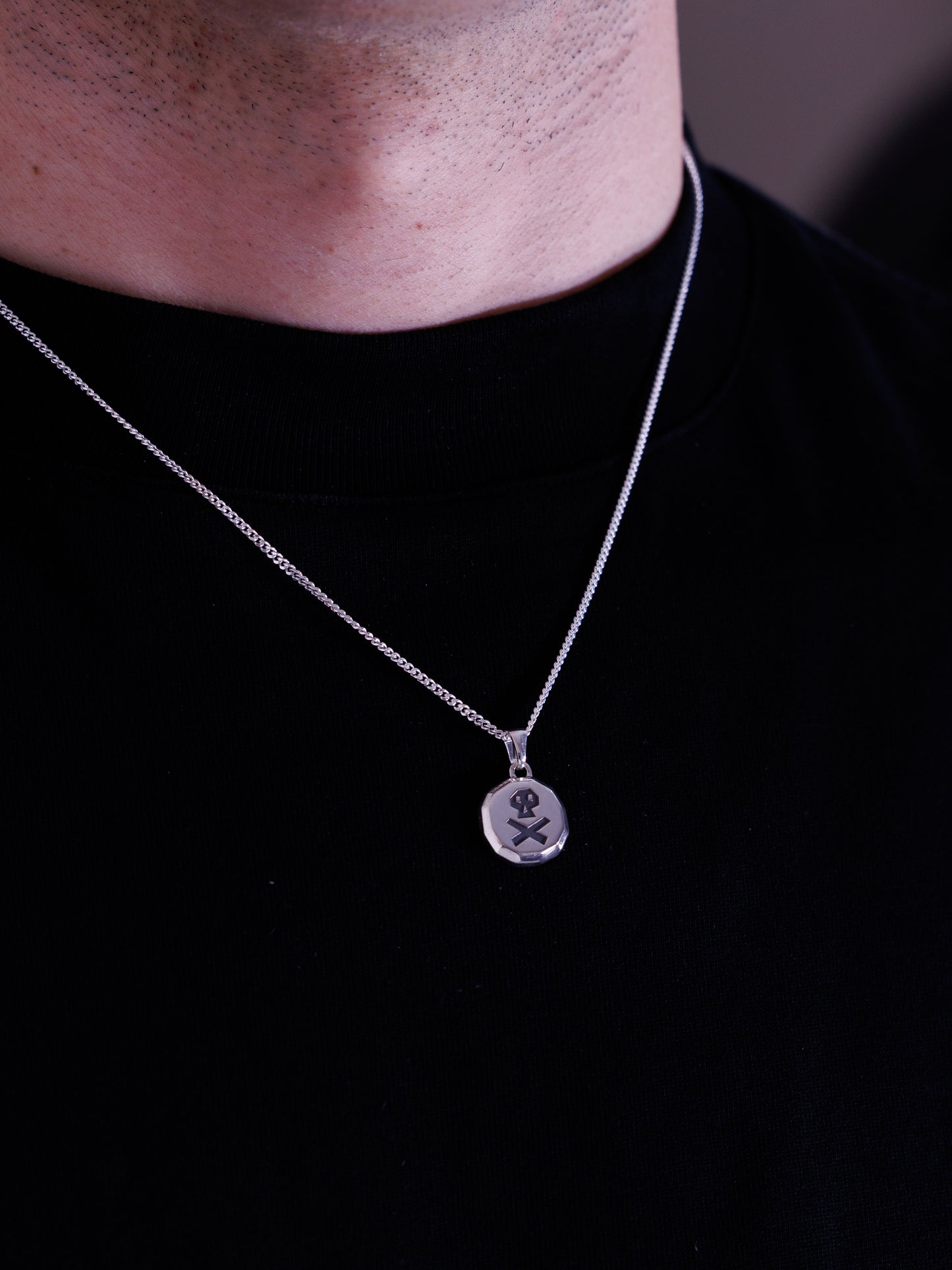 Death Rune Pendant | BLACK