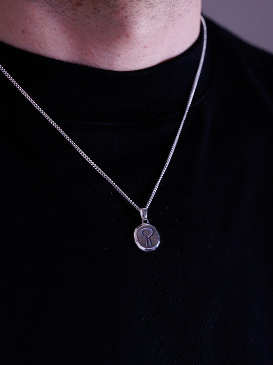 Nature Rune Pendant | BLACK