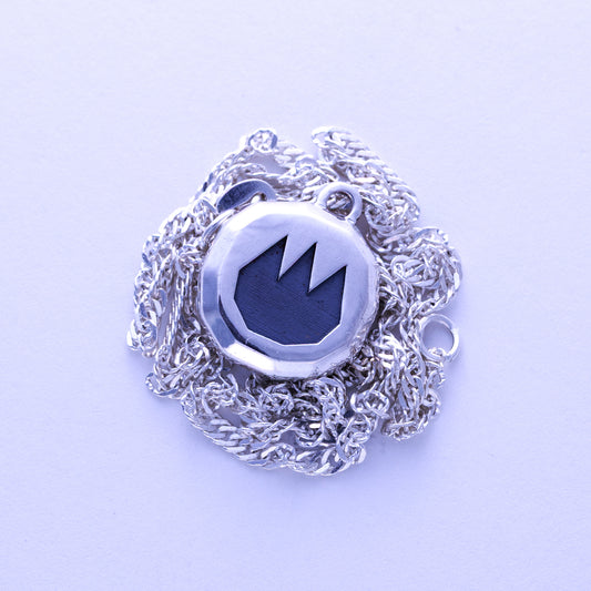 Fire Rune Pendant | BLACK