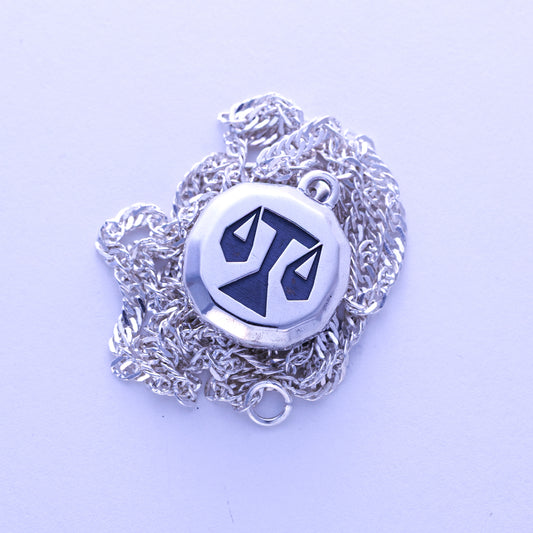 Law Rune Pendant | BLACK