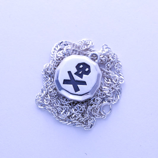 Death Rune Pendant | BLACK