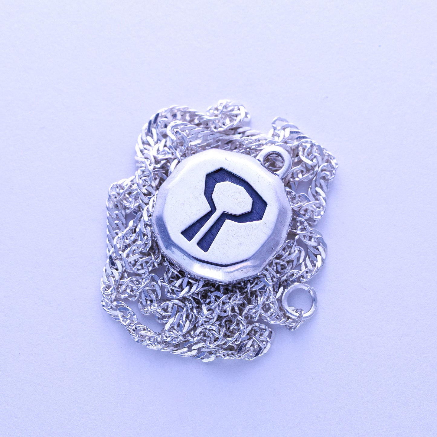 Nature Rune Pendant | BLACK
